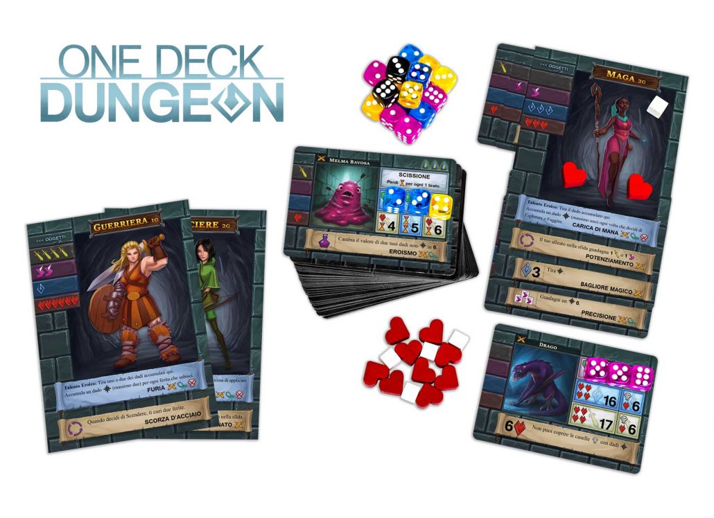 one deck dungeon edizione italiana